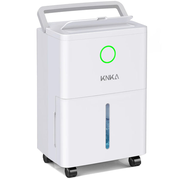 19 Pint Quiet Dehumidifier with Drain Hose, 1300 Sq.ft Dehumidifiers for Home, Smart Humidity Control & Display, 24H Timer, Washable Filter, Idea for Bathroom Basement Bedroom RV Large Room