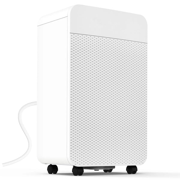 PhiloDeco 4500 Sq. Ft 70 Pints Dehumidifier for Basement and Home, Bathroom, Bedroom, Equipped With Drainage Hose, Automatic Defrosting, 24-Hour Timer Function