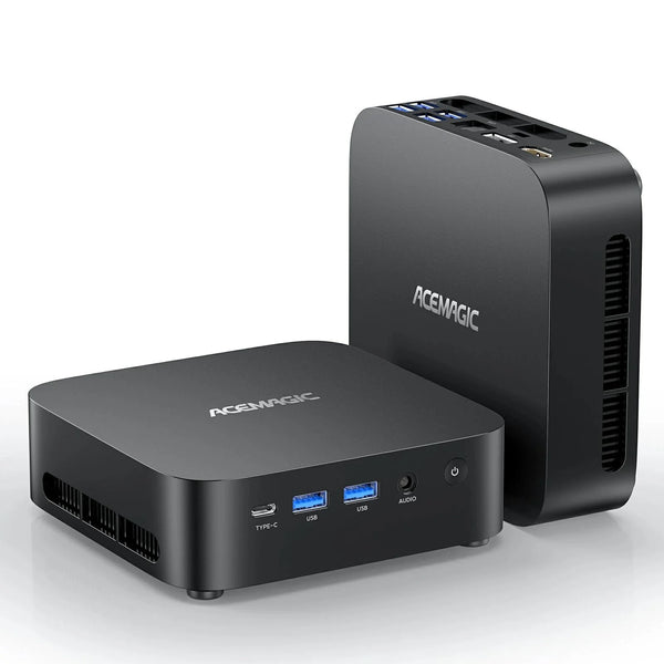 NIPOGI Mini Gaming PC AMD Ryzen 5 7430U 16GB DDR4 512GB SSD Mini Desktop Computer,Windows 11 Pro