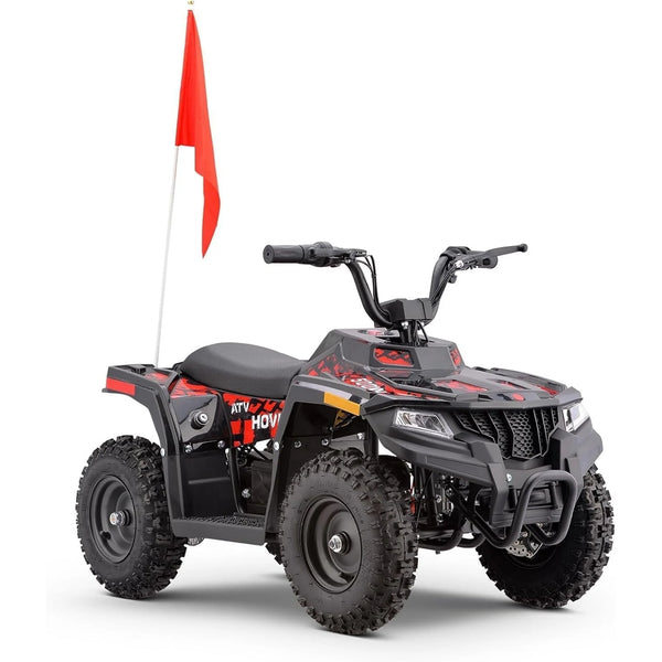 WAWA Electric ATV, 36V Kids Dirt Quad Bike with 500W Powerful Motor for Boys Girls Off-road and Race