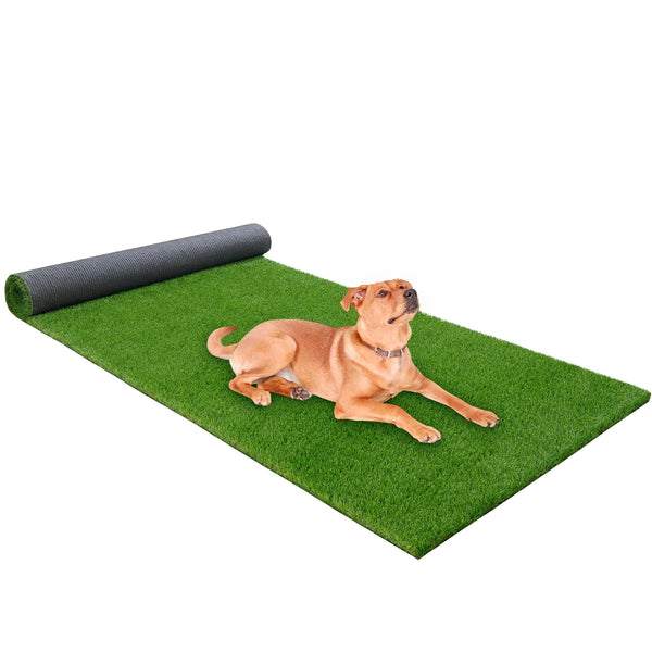 TrumanPick Waterproof Artificial Grass Turf 7 x 15 Ft Indoor Outdoor Garden Lawn Mat Fake Grass Rug for Pets, 1.38"H
