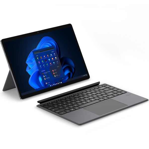 14" Tablet+KeyBoard+Stylus Pen,512G SSD 16G RAM,Windows 11 Pro,12th Gen Intel N100(Beat to Core i3-1115G4, Up to 3.4GHz),2 in 1 Tablet Laptop PC,1920x1200 IPS Screen