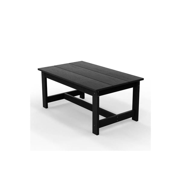 Hyleory HDPE Patio Coffee Table - Durable Outdoor Modern Side Table ,Weather Resistant