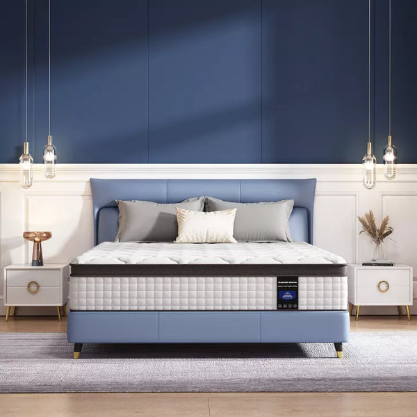 Kescas Premium 10 Hybrid Mattress -Medium-Firm and Fits Any Bed Frame: Platform, Box Spring, or Slats