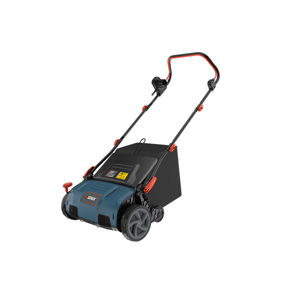 SENIX 15-Inch Lawn Scarifier and Dethatcher with Robust 13 Amp Motor, SCE13-M