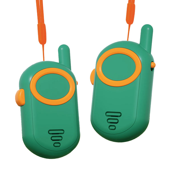 Richgv 2 Pack Walkie Talkies for Kids, 3 Miles Range for Outside Camping Hiking, Birthday Christmas Gift for Boys Girls 3-8 Year