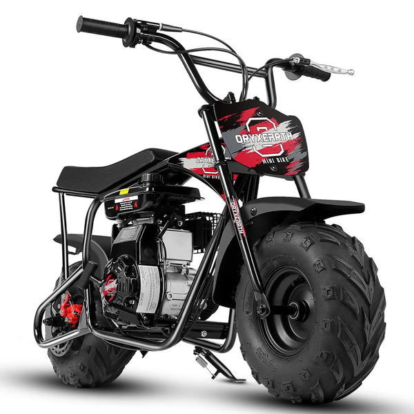 Oryxearth Mini Bike for Kids Motorcycle, Gas Power Dirt Bike,105CC 4-Stroke Ride on Toys, Racing