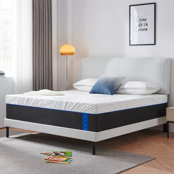 Wuleitex 14 Inch Memory Foam Mattress in a Box for Cooler Sleep Supportive & Pressure Relief