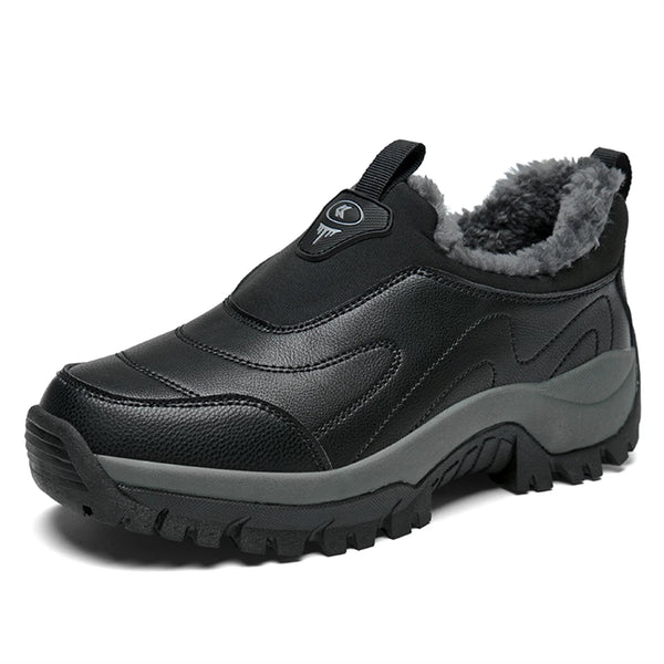 HAOSHIDUO Snow Shoes for Women  Men Comfortable Warm Non-slip Durable Walking Shoes