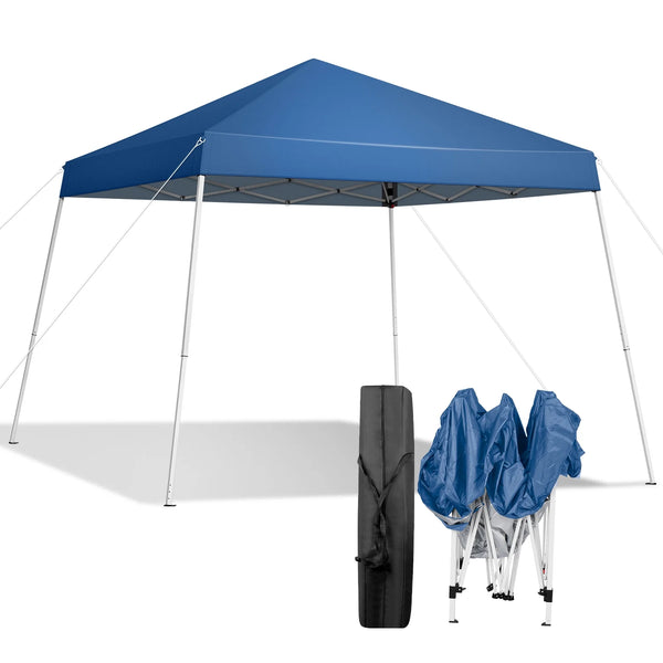 Ktaxon 10ft x 10ft Base/8ft x 8ft Top Ez Pop up Anti Uv Patio Tent Folding Gazebo Backyard Canopy Sun Shade