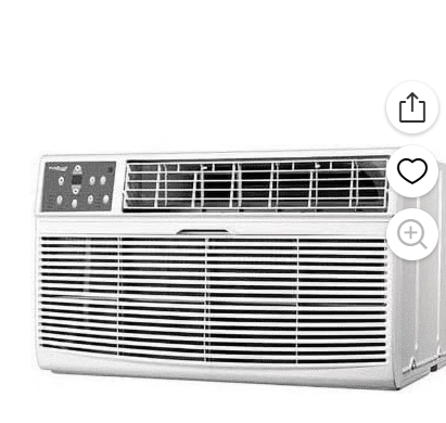 12000BTU Fast Cooling Air Conditioner, Window Air Conditioner Easy to Assemble, Smart Inverter AC for 550sq.ft, with WiFi Control, 4-way Swing, Dehumidifier & Fan-only Function, Super Quiet