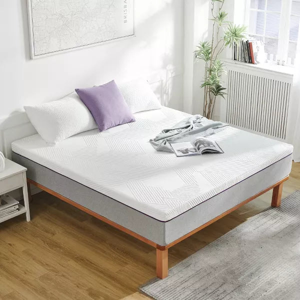 Wuleitex 12 Inches Individual Pocket Coils Hybrid Mattress with Premium Memory Foam & Medium Plush Feeling