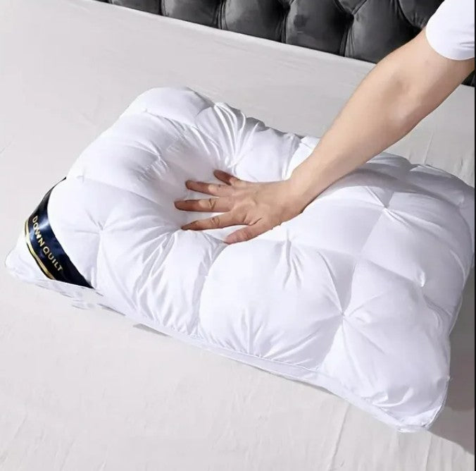 Pillows Queen Size Set of 2, Hotel Quality, Down Alternative Gusseted Bed Pillows for SidPillows Queen Size Set of 2, Hotel Quality, Down Alternative Gusseted Bed Pillows for Side, Back, or Stomach Sleepers, Whitee, Back, or Stomach Sleepers, White