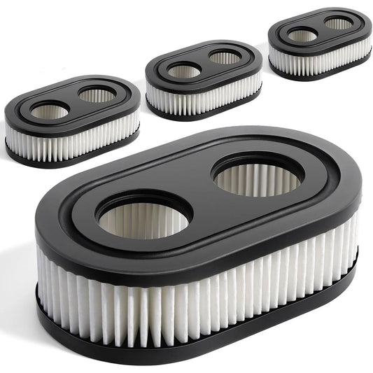 593260 Air Filter for Briggs  Stratton 798452 798339 5432 5432k, 550ex 675exi 725exi Series Engines Model and More, Lawn Mower Air Filter Parts for Troy Bilt TB110 TB200 TB230 Lawnmower, 4 Pack