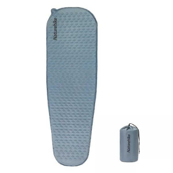 Naturehike Ultralight Self Inflating Insulated Sleeping Pad with Foam,Lightweight Rectangular Sleeping Mat for Camping Hiking,ISPO Award Winner 2024