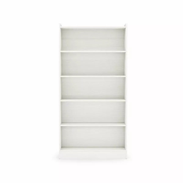 Lirago,6-Tier Wooden Open Bookshelf - Sturdy Particleboard & Melamine Saving Storage for Living Room, Office & Bedroom