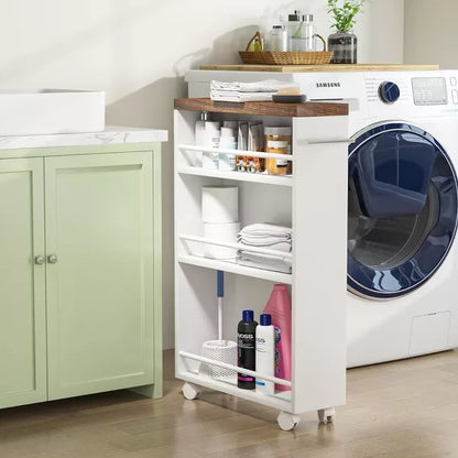 Tribesigns Slim Rolling Storage Cart