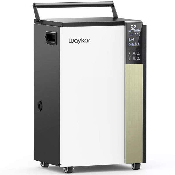 Waykar 190 Pint Commercial Dehumidifier for Home & Basements up to 8000 sq ft
