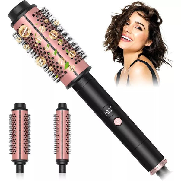 Dryhsip 3-in-1 Curling Iron Wand, 3 Temp Settings 250°F-410°F, Negative Ion Anti-Frizz, Fast Heat-Up, Safe for All Hair Types