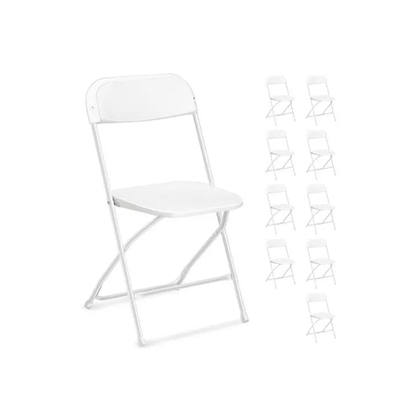 Karl Home | Plastic Folding Chair (Set of 10)