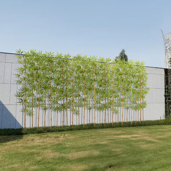 DR.Planzen 6FT Artificial Bamboo Tree with 24 Realistic Stems - Faux Indoor/Outdoor Decoration Plant for Home Decor - Tall Fake Tree House Plant