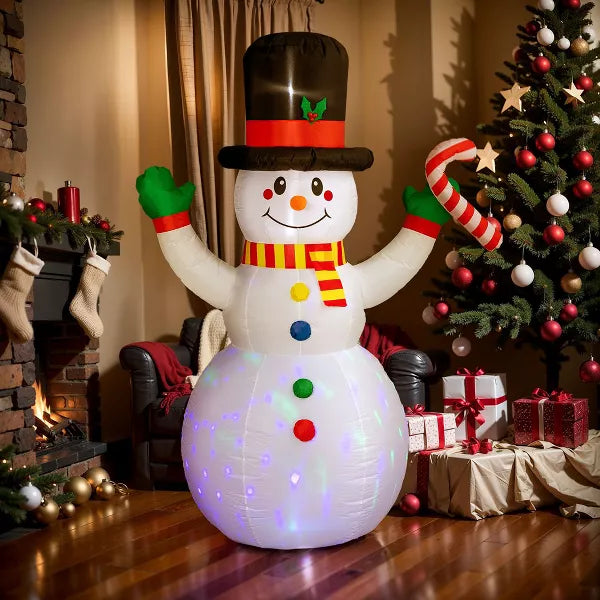Presence 8FT Christmas Inflatable Decor - Snow Man