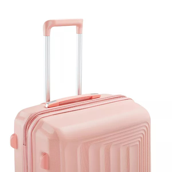 Wooakway Luggage 4 Piece Sets(14"/20"/24"/28"), Hard Shell Lightweight TSA Lock Carry on Expandable Suitcase