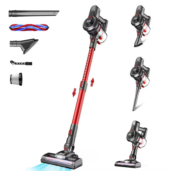 INSE N650 Cordless Vacuum Cleaner 12Kpa 160W Rechargeable Stick Vacuum super lightweight Rechargeable Vacuum Cleaner Up to 45 Mins Runtime