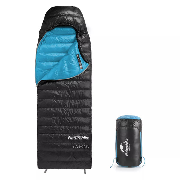 Naturehike Ultralight 650FP Down Sleeping Bag for Adults - 42°F Waterproof Backpacking Bag for Camping, Hiking & Travel w/Compression Sack