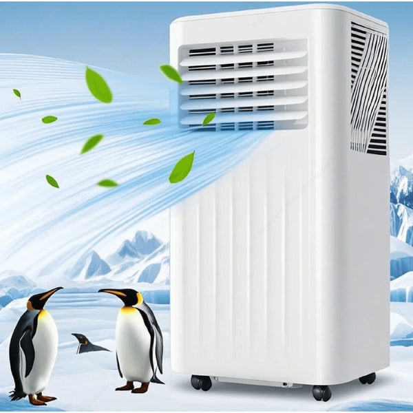 KISSAIR 5000BTU (8000 ASHRAE) Portable Air Conditioner/Dehumidifier/Fan, Covers up to 150 Sq. Ft.,3 in 1 AC with 24H Timer for Home/Office