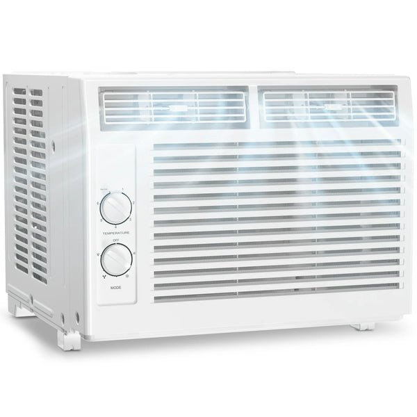 KISSAIR 14,000 BTU 115V U Shaped Window Air Conditioner, for Small Room AC Unit air conditioner Easy Installation, Cools up to 150 Sq. Ft