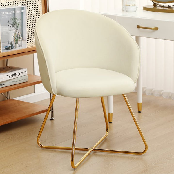 Khaki Mid Century Modern Living Room Leisure Lounge Accent Chair