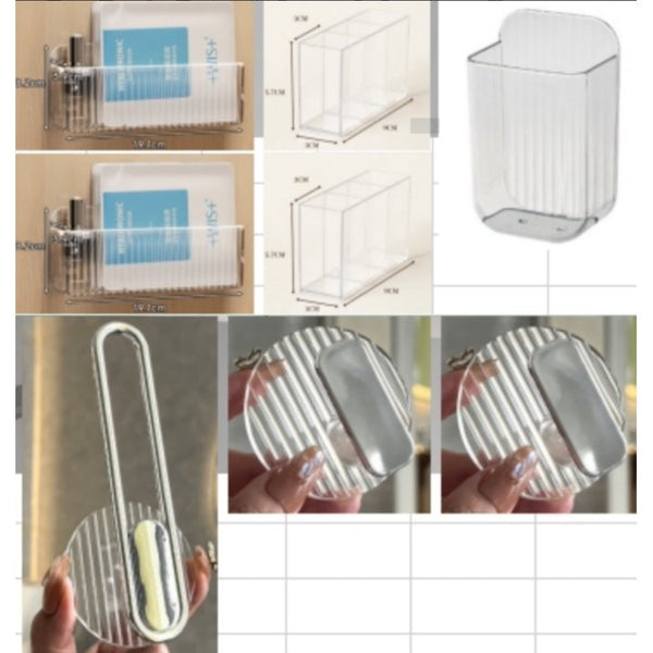Multi-Purpose Bathroom Under Sink Organizers and Storage, Stackable Kitchen Pantry Organization, Pull Out Medicine Cabinet Organizer