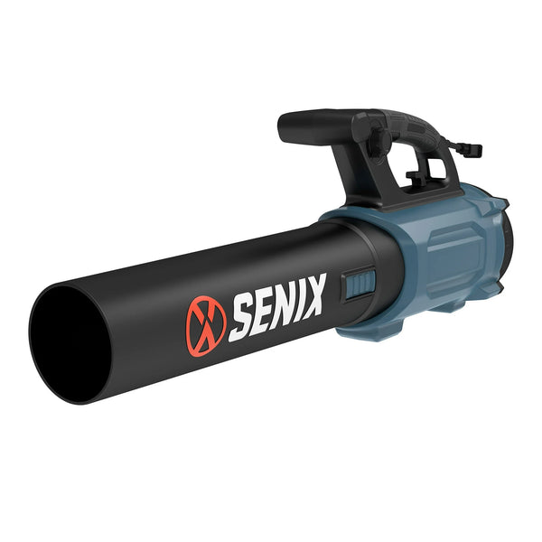 SENIX 120 Volt, 12 Amp Corded Leaf Blower, Up to 690 CFM and 115 MPH, BLAE12 M