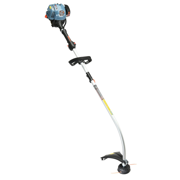Senix 4 Cycle 26.5cc Trimmer with Curved Shaft  Attachments, Model 4QL