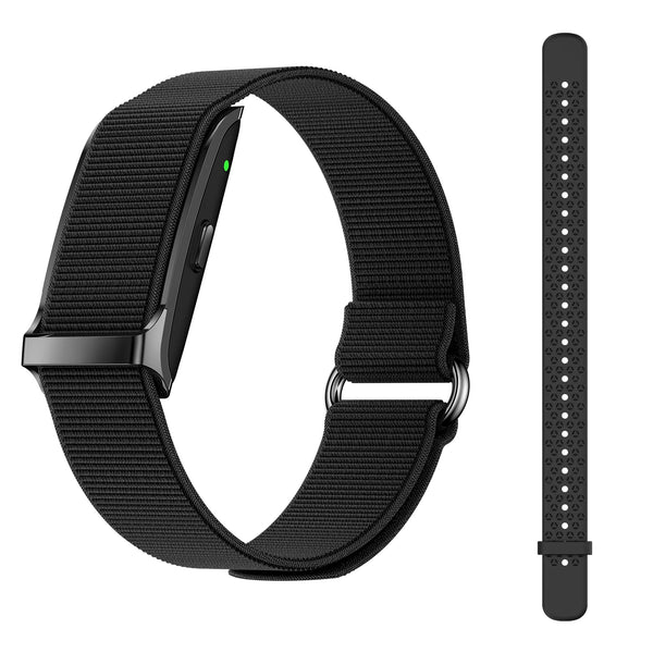Smart Health Wristband, Wearable Activity Fitness Tracker, 120+ Sports Modes, All Day Continuous Monitoring, Heart Rate Tracking, Improve Sleep, Stress, Wellness, 2 Pack Bands, with Free APP