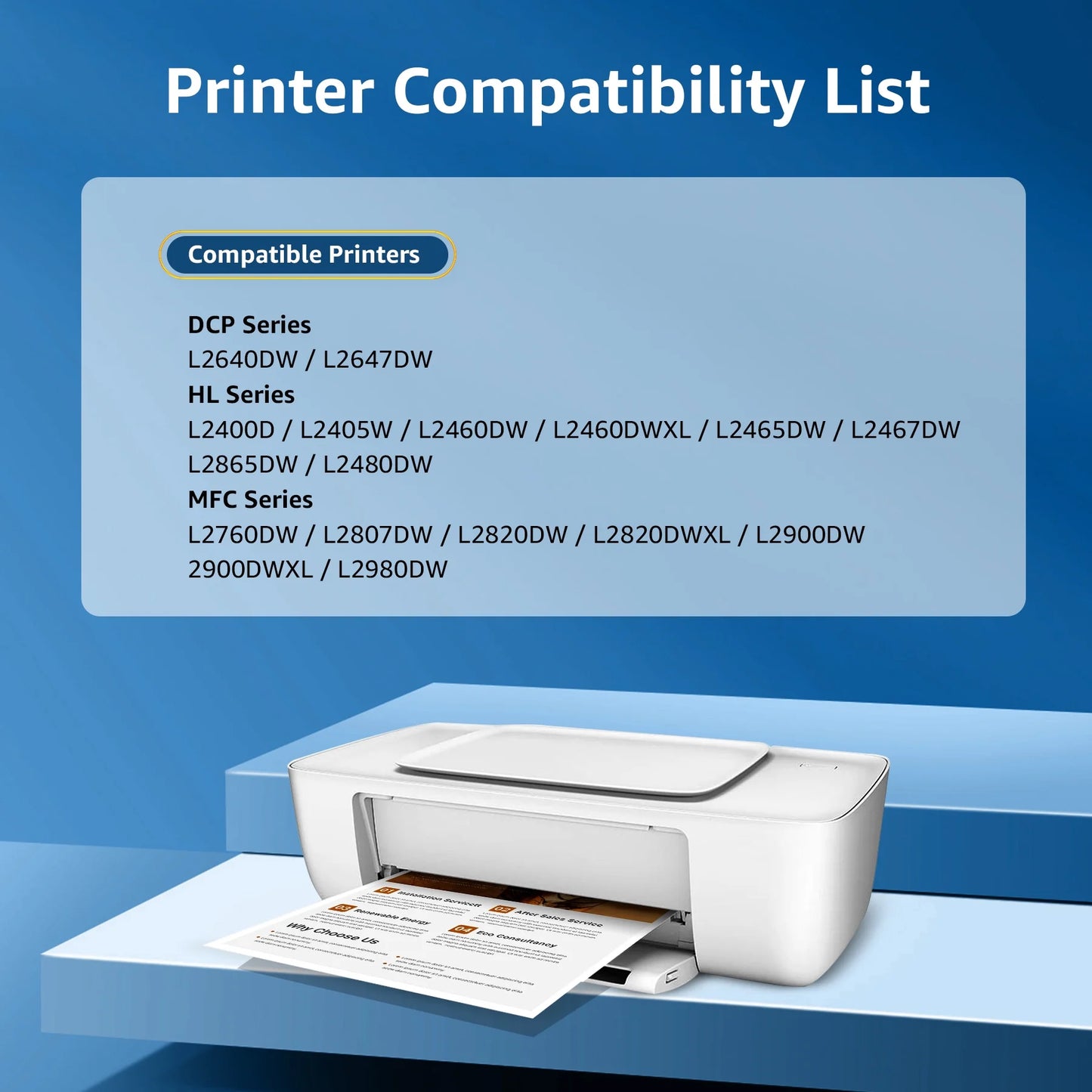 TN830XL Toner Cartridge (2BK) Replacement for Brother TN830 Toner for Brother Toner TN830XL TN830