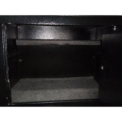TNTANTS 1.5 Cuft Safe Box, Digital Keypad Home Safe With Fireproof Waterproof Bag & Adjustable Shelf, Security Safe for Money Business Office Black