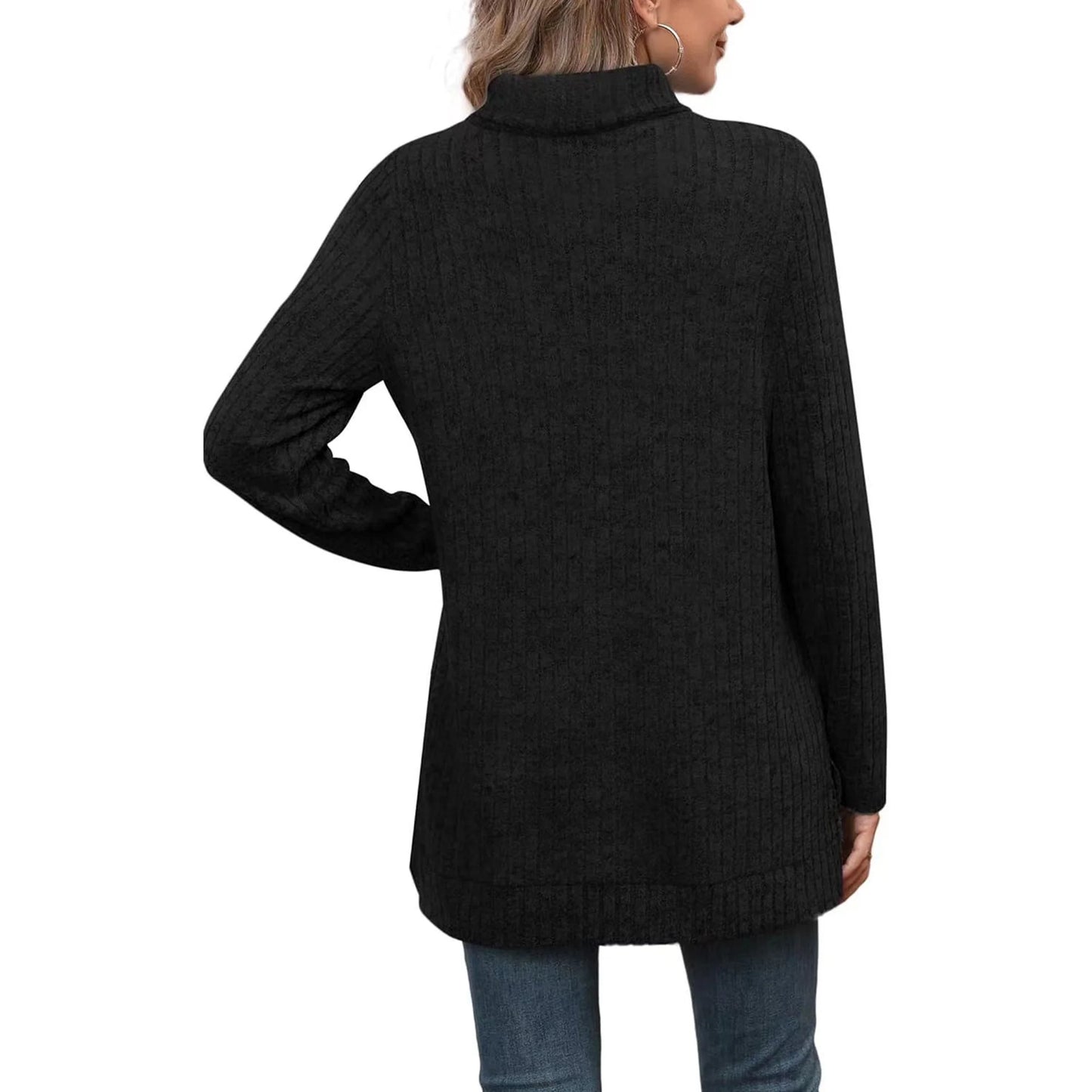 Womens Sweaters Long Sleeve Tops Fall Fashion Shirts Winter Lightweight Sweaters for Women Tops Dressy Casual T-Shirts Blouse