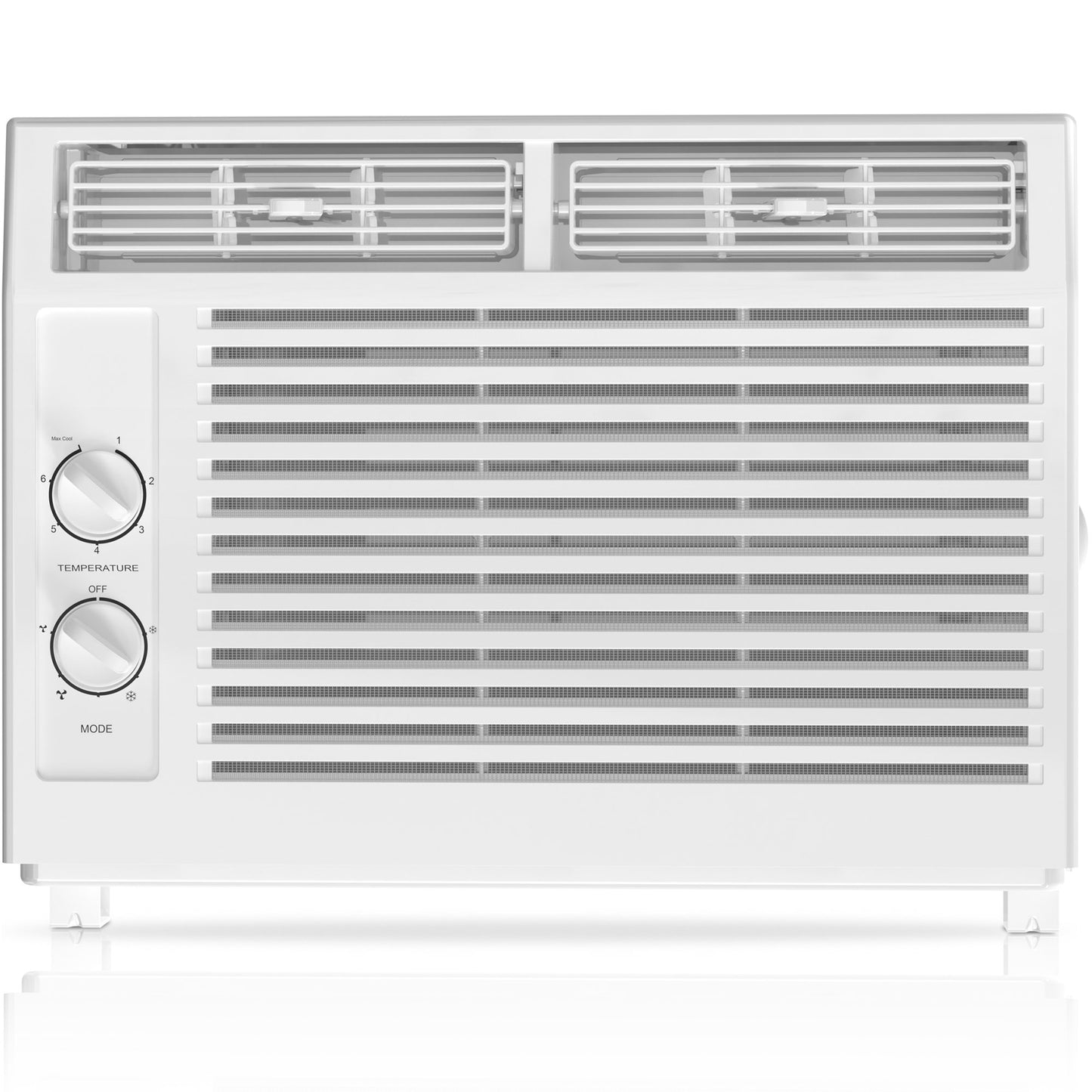 KISSAIR 5,000 BTU 115V U Shaped Window Air Conditioner, for Small Room AC Unit air conditioner Easy Installation, Cools up to 150 Sq. Ft