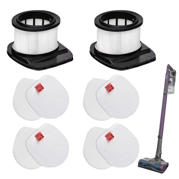 Replacement Filters For Shark Pet Pro Cordless Stick Vacuum WZ240,IZ340H,WZ240,IZ361H,IX140H Cordless Upright Vacuum,Replaces #XHF161H & 617FJ140