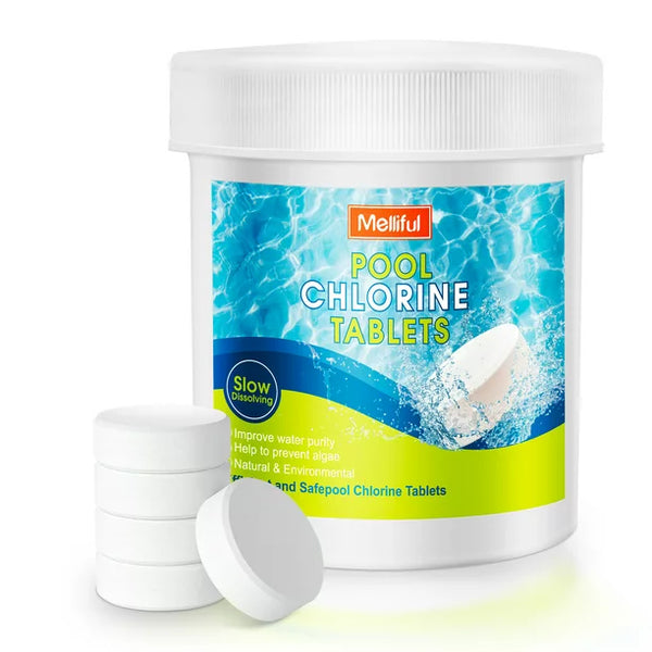 180 Pcs 0.3 inch Chlorine Tablets for Swimming Pool