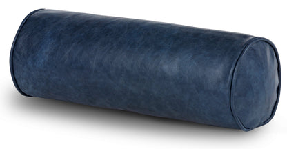 Napa Leather Bolster Pillow Set