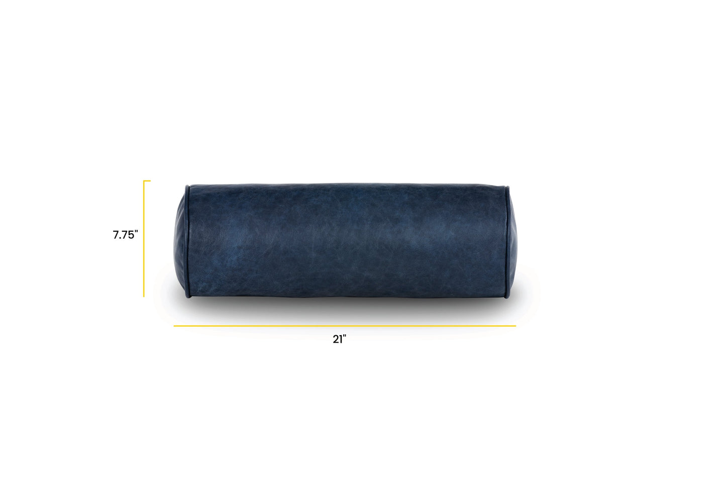 Napa Leather Bolster Pillow Set