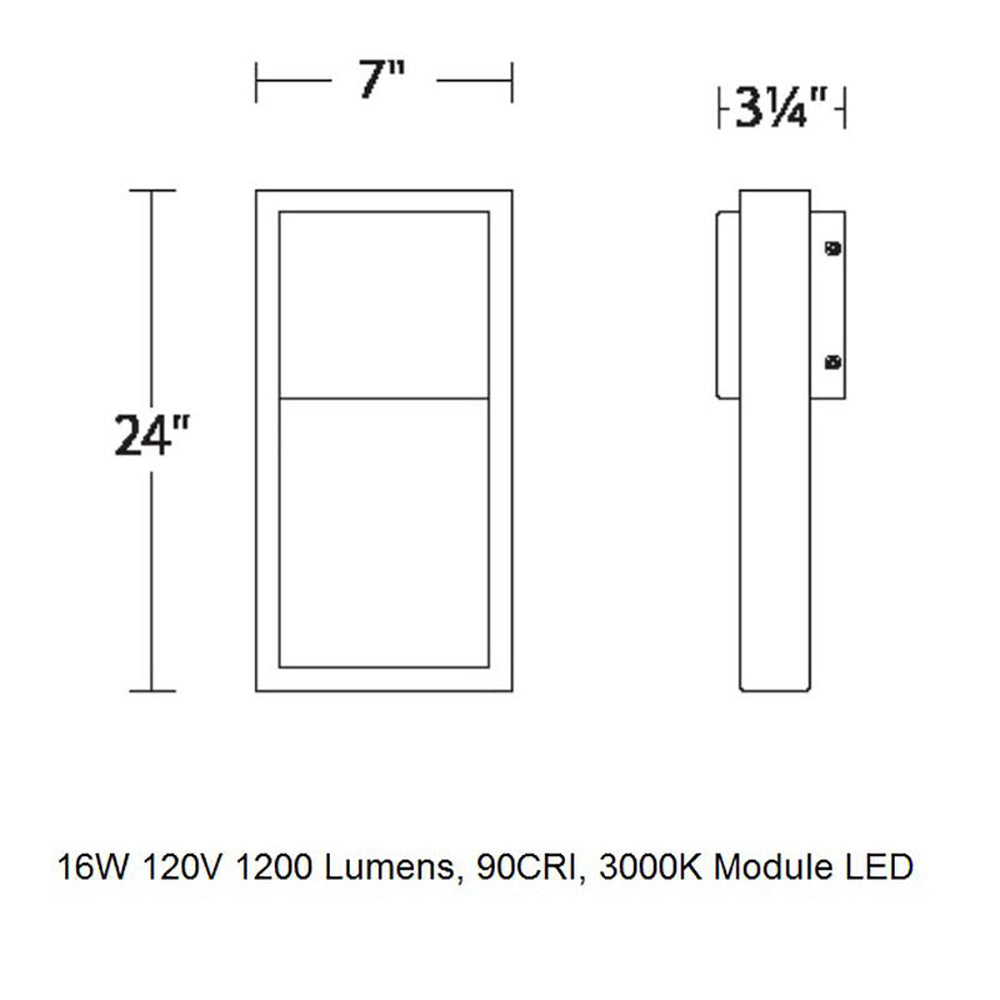 Archetype LED Outdoor Wall Light