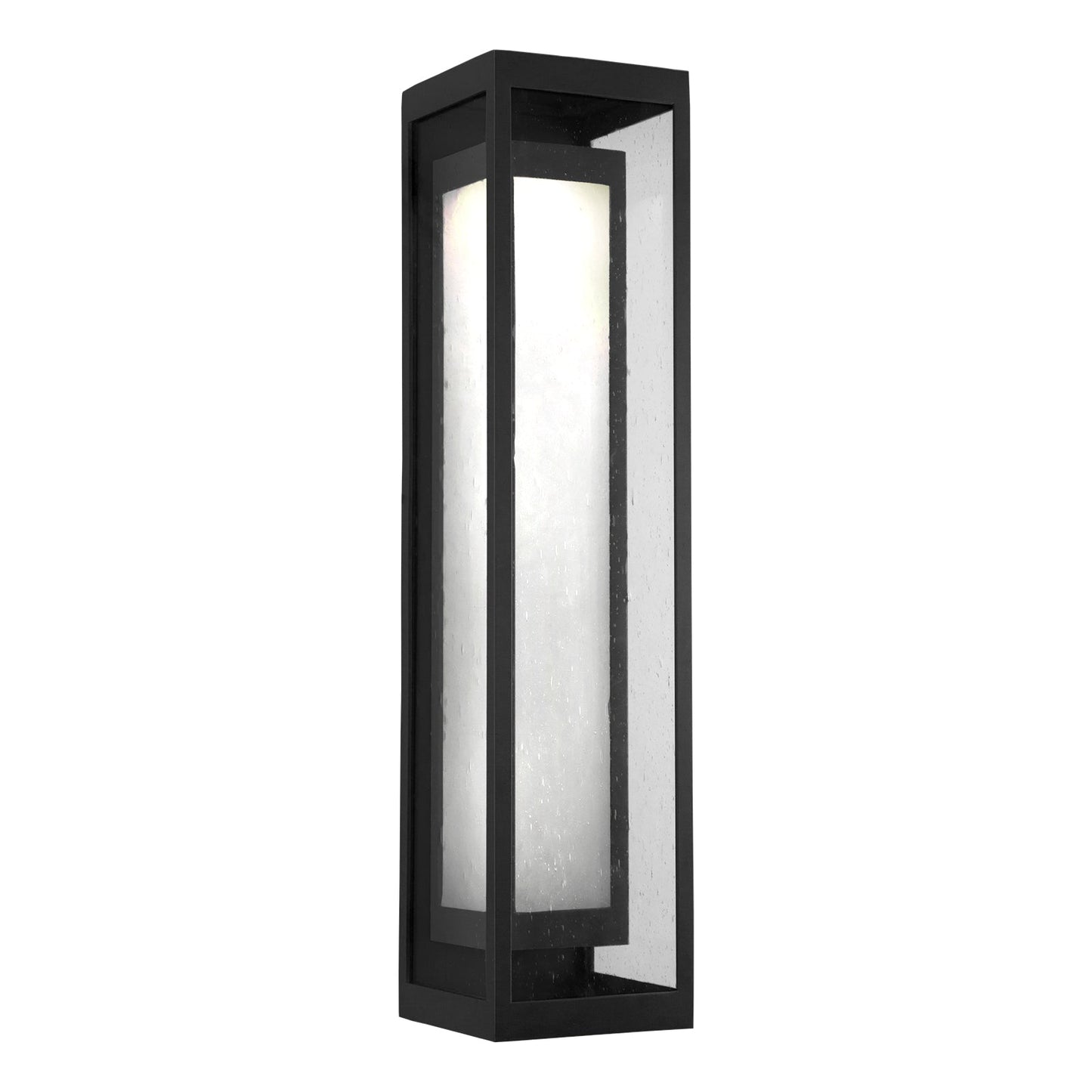 Double Box Outdoor Wall Sconce