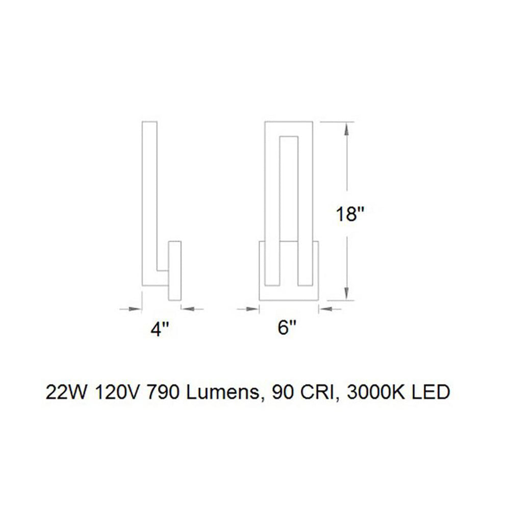 Forq Indoor / Outdoor Wall Light
