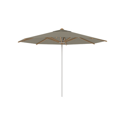 Shady Round Umbrella with Teak Ribs