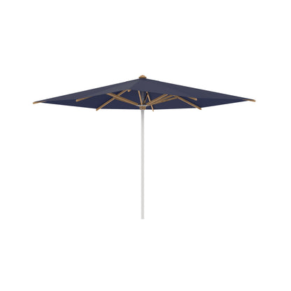 Shady Square Umbrella with Teak Ribs