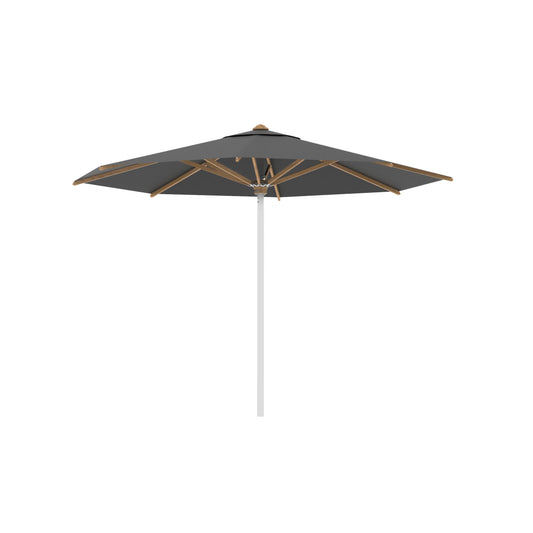Shady Round Umbrella with Teak Ribs